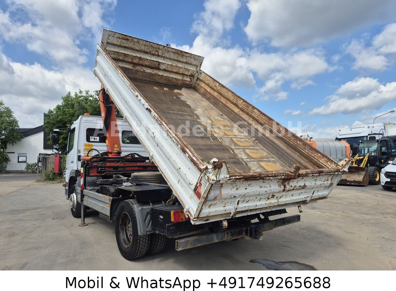 Kipper vrachtwagen Mercedes-Benz Atego II 1223 S Meiler *Palfinger PK-10501/Klima: afbeelding 9
