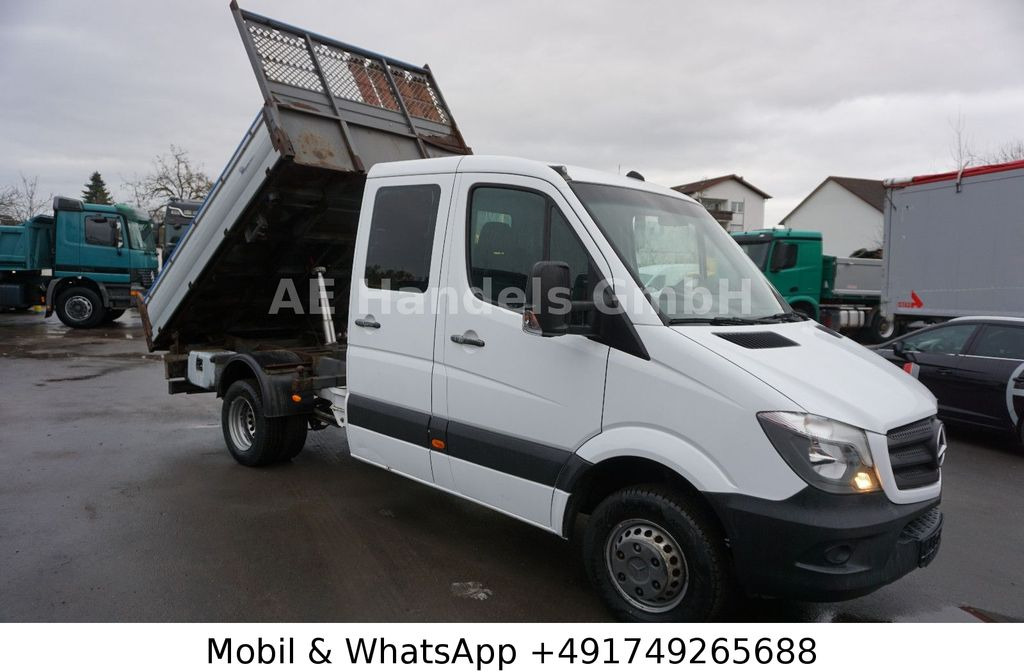 Mercedes-Benz Sprinter III 416 Doka *Manual/Klima/AHK/5To. - Kipper bestelwagen, Bestelwagen met dubbele cabine: afbeelding 1 Mercedes-Benz Sprinter III 416 Doka *Manual/Klima/AHK/5To. - Kipper bestelwagen, Bestelwagen met dubbele cabine: afbeelding 1