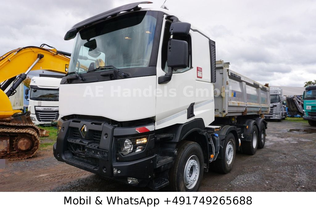 Renault C520 BB 8x4 *MEILLER-13m³ / Bordmatik / AHK - Kipper vrachtwagen: afbeelding 1 Renault C520 BB 8x4 *MEILLER-13m³ / Bordmatik / AHK - Kipper vrachtwagen: afbeelding 1