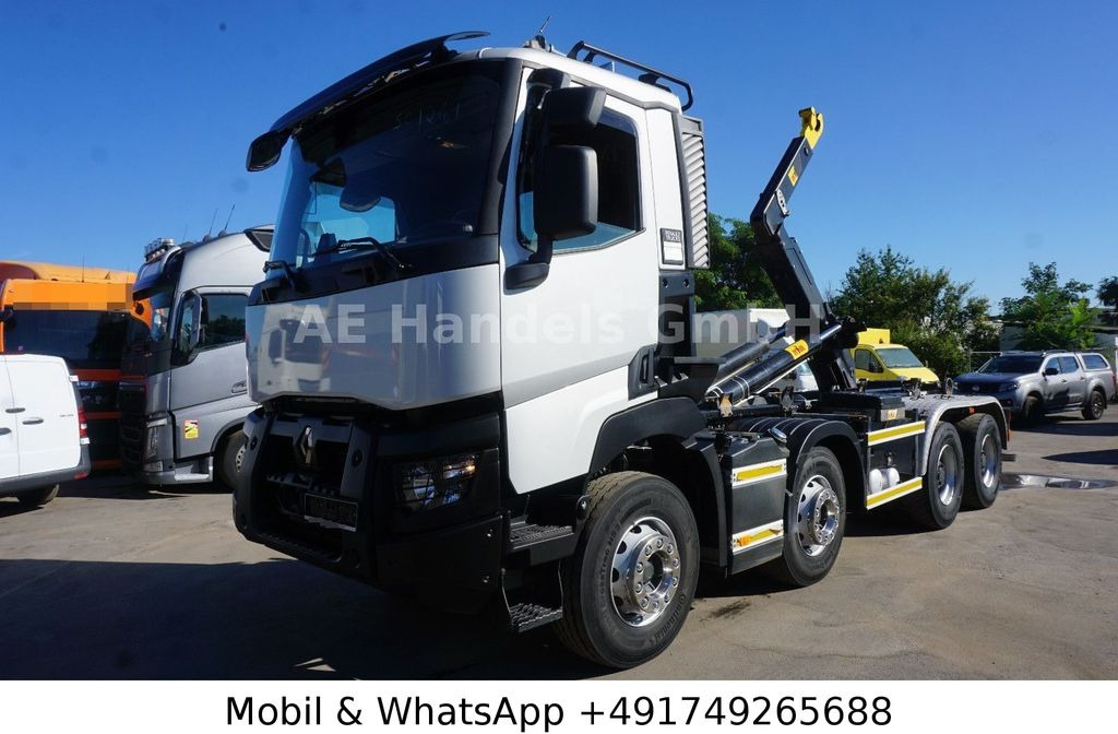 Renault C520 BB 8x4*Retarder/Hyva-26.55S-Schub/Kamera/AP - Haakarmsysteem vrachtwagen: afbeelding 1 Renault C520 BB 8x4*Retarder/Hyva-26.55S-Schub/Kamera/AP - Haakarmsysteem vrachtwagen: afbeelding 1