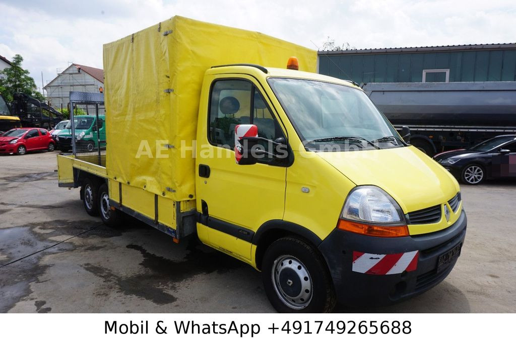 Renault Master 120 6x2 *Manual/Rampe/Maschinen-Transport - Bestelwagen open laadbak: afbeelding 1 Renault Master 120 6x2 *Manual/Rampe/Maschinen-Transport - Bestelwagen open laadbak: afbeelding 1