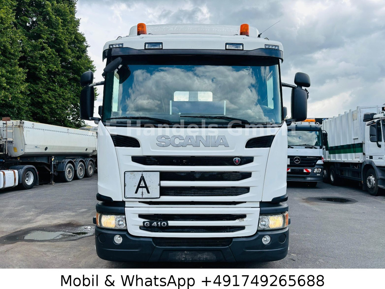 Haakarmsysteem vrachtwagen Scania G410 BL 6x2 *Retarder/MEILLER-RK.20.67/Lenk+Lift: afbeelding 8
