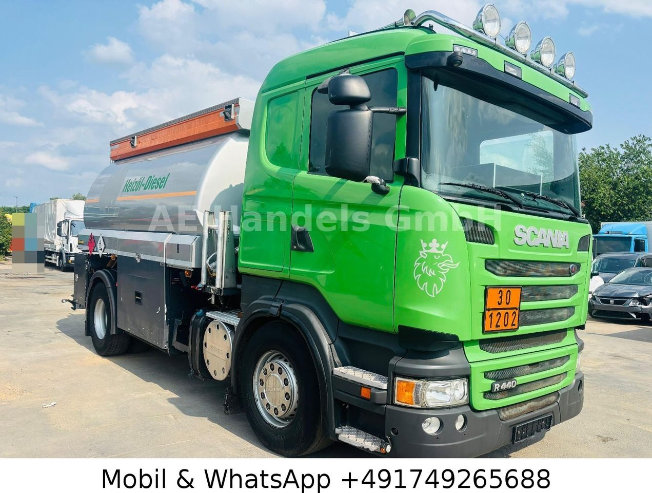 Scania R440 Rohr *Retarder/Oben-Unten/2-Kammern/14m³ - Tankwagen: afbeelding 2 Scania R440 Rohr *Retarder/Oben-Unten/2-Kammern/14m³ - Tankwagen: afbeelding 2