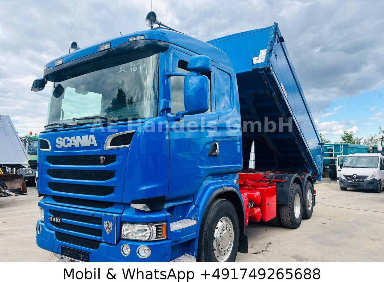 Scania R480 LL 6x2*Retarder/Manual/Kempf-12m³/Lenk+Lift - Kipper vrachtwagen: afbeelding 1 Scania R480 LL 6x2*Retarder/Manual/Kempf-12m³/Lenk+Lift - Kipper vrachtwagen: afbeelding 1