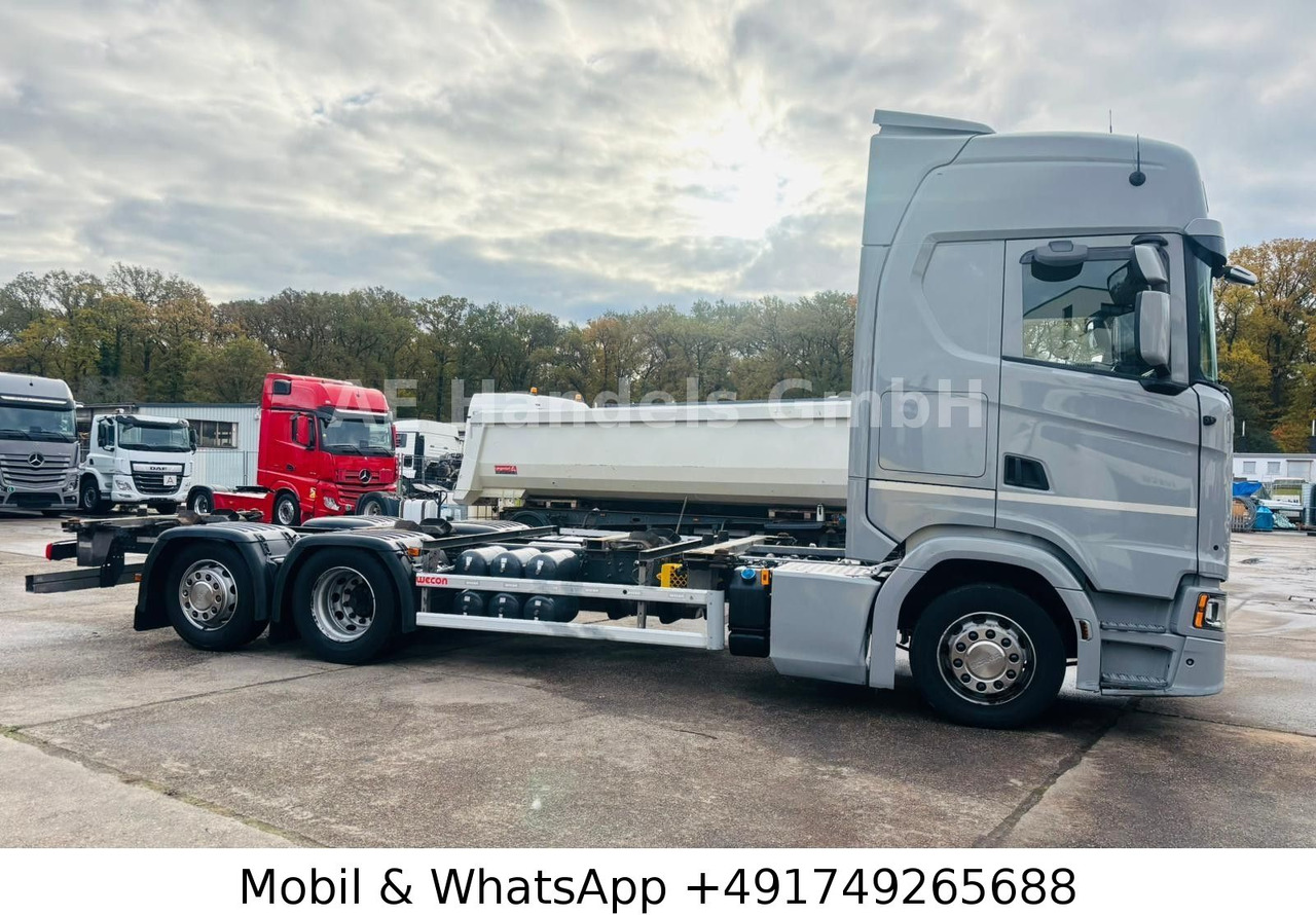 Scania S450 HighLine BDF *Retarder/Lenk+Lift/Multi/LBW - Containertransporter/ Wissellaadbak vrachtwagen: afbeelding 2 Scania S450 HighLine BDF *Retarder/Lenk+Lift/Multi/LBW - Containertransporter/ Wissellaadbak vrachtwagen: afbeelding 2