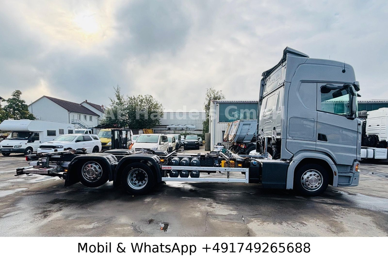 Scania S450 HighLine BDF *Retarder/Lenk+Lift/Multi/LBW - Containertransporter/ Wissellaadbak vrachtwagen: afbeelding 2 Scania S450 HighLine BDF *Retarder/Lenk+Lift/Multi/LBW - Containertransporter/ Wissellaadbak vrachtwagen: afbeelding 2