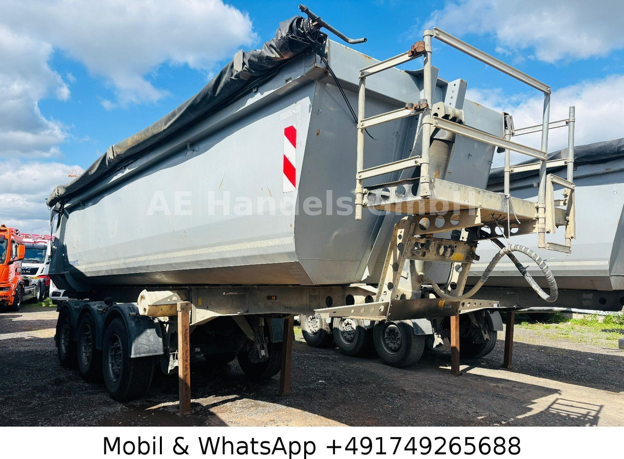 Schmitz Cargobull SKI 24 Stahl *24m³ / 1.Liftachse / Schieber - Kipper oplegger: afbeelding 1 Schmitz Cargobull SKI 24 Stahl *24m³ / 1.Liftachse / Schieber - Kipper oplegger: afbeelding 1