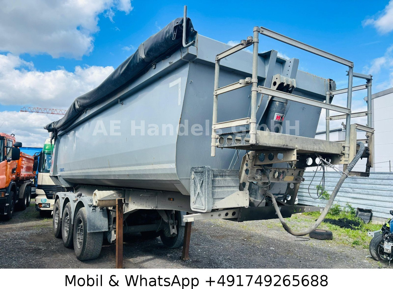 Schmitz Cargobull SKI 24 Stahl *24m³ / 1.Liftachse / Schieber - Kipper oplegger: afbeelding 1 Schmitz Cargobull SKI 24 Stahl *24m³ / 1.Liftachse / Schieber - Kipper oplegger: afbeelding 1