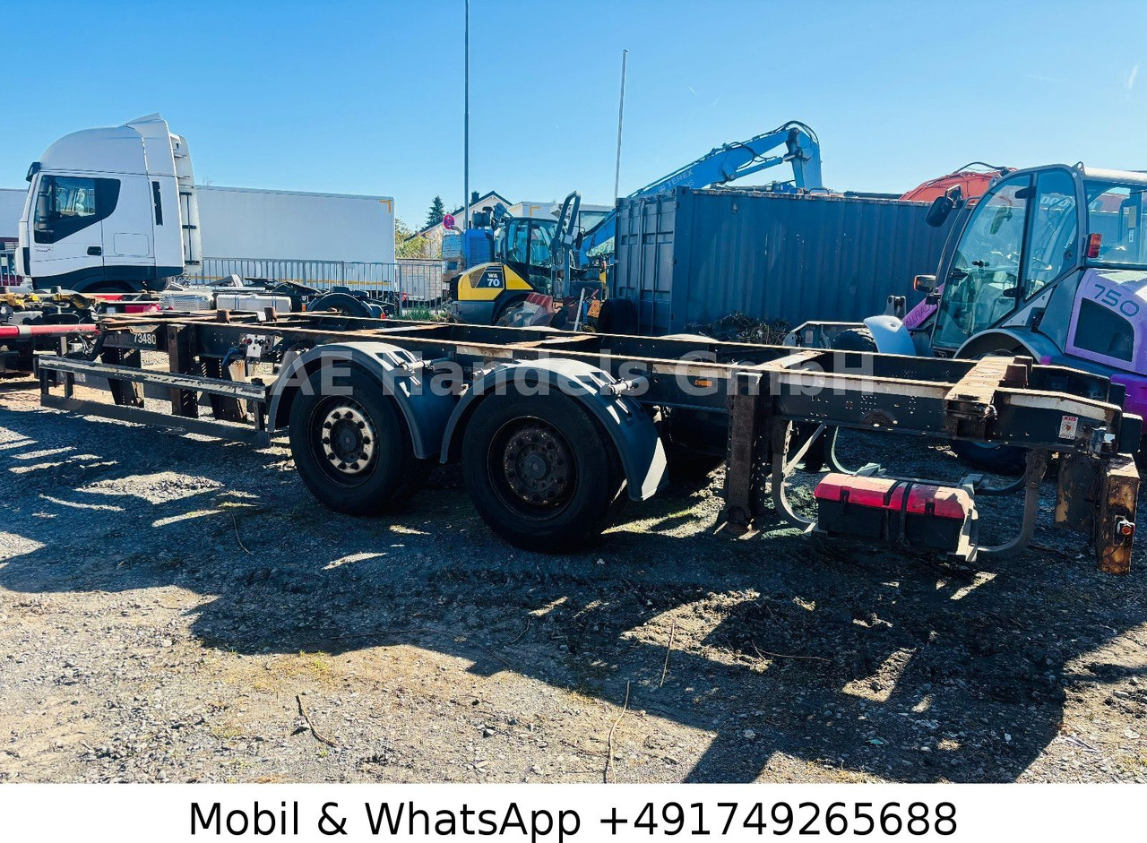 Schmitz Cargobull ZWF 18/L Tandem BDF Tiefgekoppelt*Scheibenbremse - Chassis aanhangwagen: afbeelding 5 Schmitz Cargobull ZWF 18/L Tandem BDF Tiefgekoppelt*Scheibenbremse - Chassis aanhangwagen: afbeelding 5