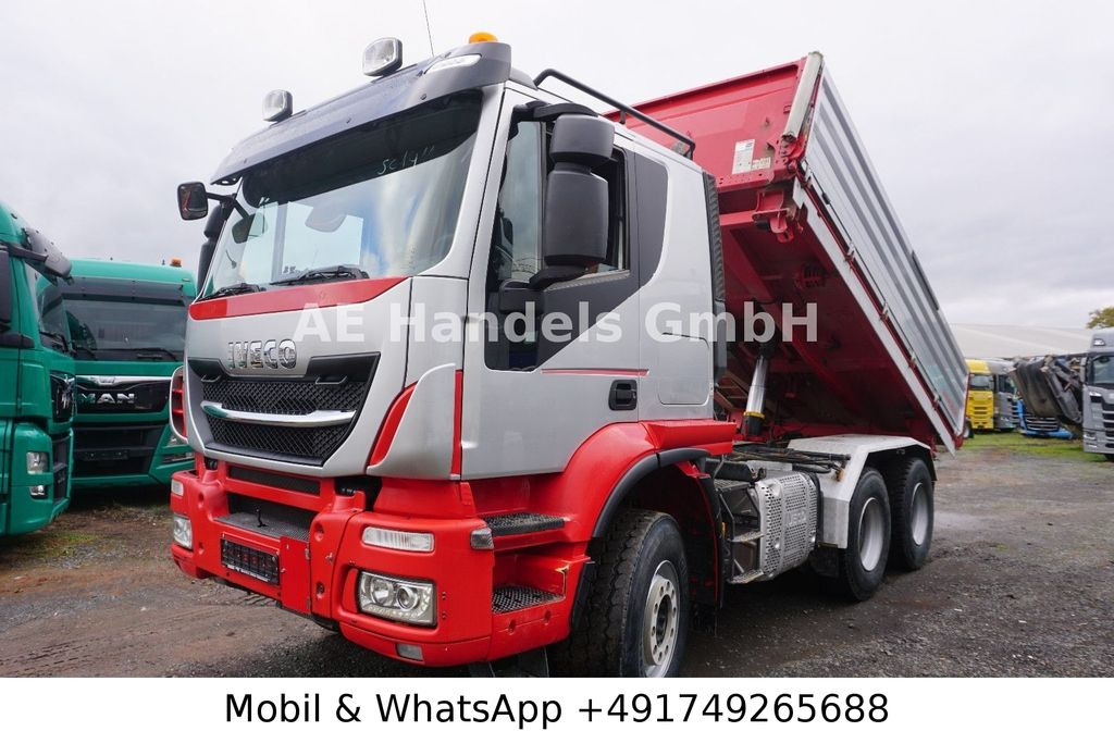Iveco Trakker 500 BL 6x4 *Retarder/11m³/Wechselkipper - Trekker: afbeelding 1 Iveco Trakker 500 BL 6x4 *Retarder/11m³/Wechselkipper - Trekker: afbeelding 1