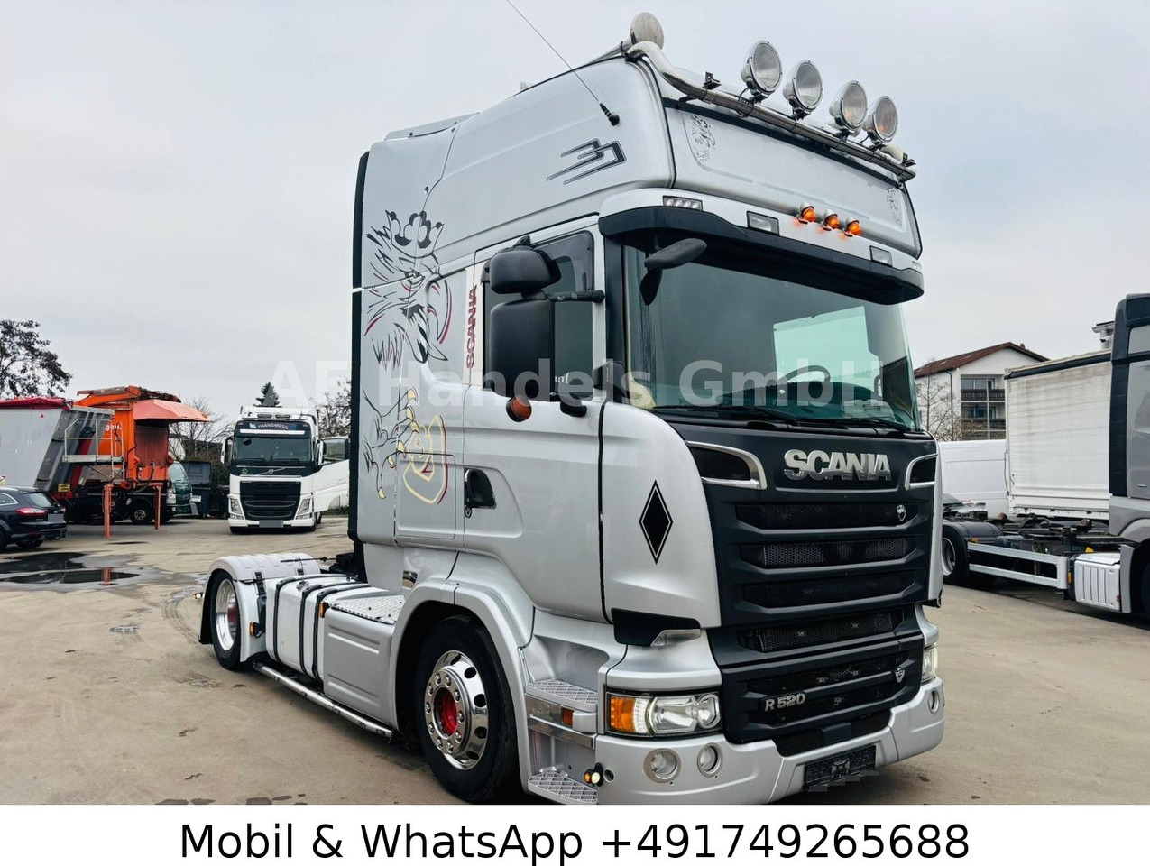 Scania R520 V8 Topline LL Low *Retarder/Hubsattel/ACC - Trekker: afbeelding 1 Scania R520 V8 Topline LL Low *Retarder/Hubsattel/ACC - Trekker: afbeelding 1