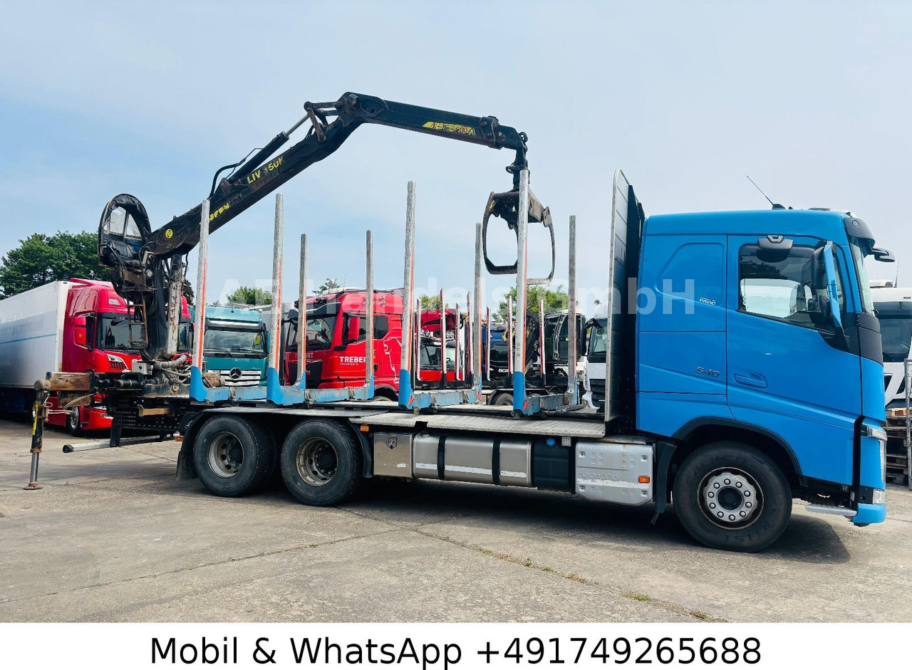 Volvo FH 540 BL 6x4 Tajfun LIV-150K *Retarder/Exte/ACC - Houttransport, Kraanwagen: afbeelding 2 Volvo FH 540 BL 6x4 Tajfun LIV-150K *Retarder/Exte/ACC - Houttransport, Kraanwagen: afbeelding 2
