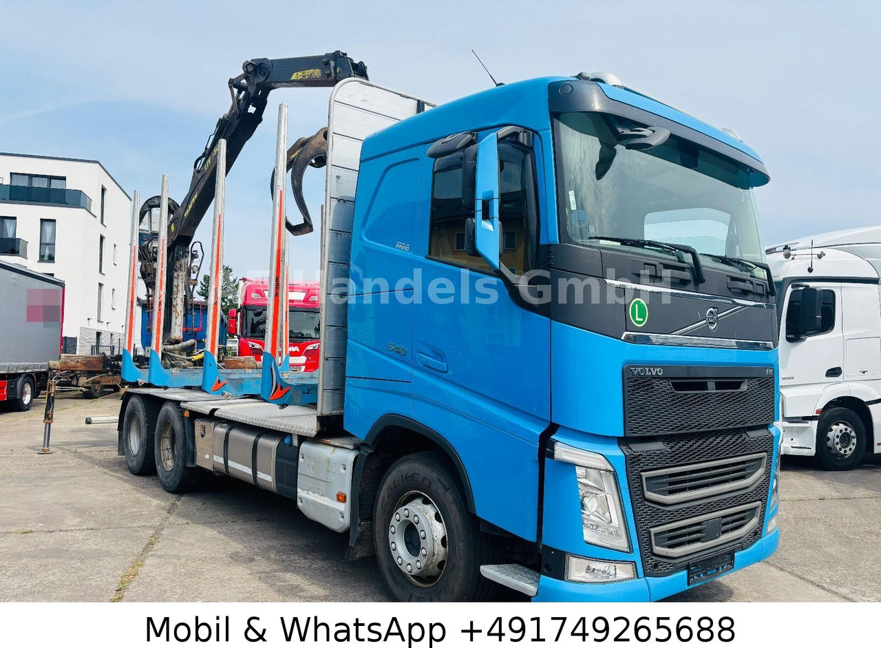Volvo FH 540 BL 6x4 Tajfun LIV-150K *Retarder/Exte/ACC - Houttransport, Kraanwagen: afbeelding 1 Volvo FH 540 BL 6x4 Tajfun LIV-150K *Retarder/Exte/ACC - Houttransport, Kraanwagen: afbeelding 1