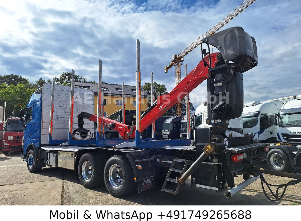 Volvo FH 540 Globe BL 6x4 Palfinger M12L80 *Retarder - Houttransport, Kraanwagen: afbeelding 5 Volvo FH 540 Globe BL 6x4 Palfinger M12L80 *Retarder - Houttransport, Kraanwagen: afbeelding 5