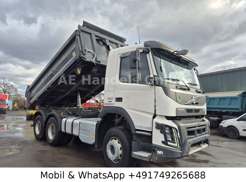 Kipper vrachtwagen Volvo FMX 460 BB 6x4 Meiller *VEB+/Bordmatik/11m³: afbeelding 9