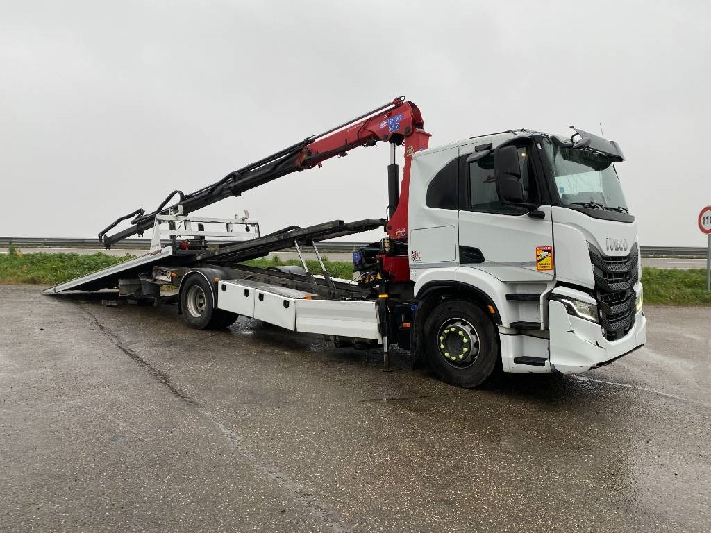 Autovrachtwagen vrachtwagen Iveco S WAY480 /FIAULT PF60 +GRUE HMF endommagée: afbeelding 32