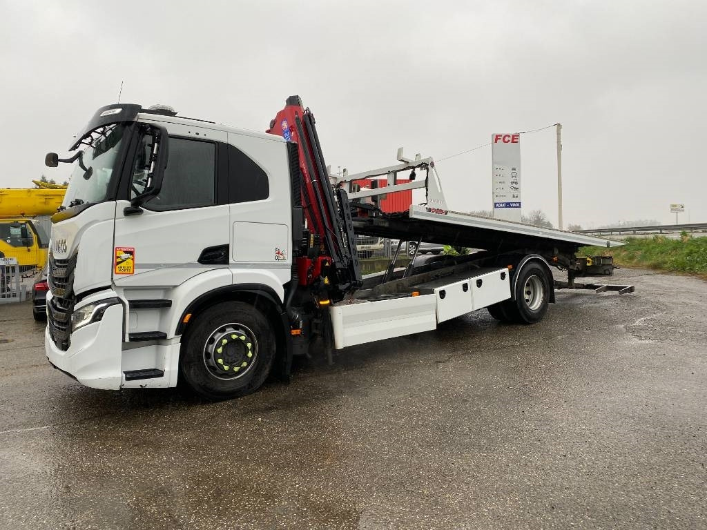 Autovrachtwagen vrachtwagen Iveco S WAY480 /FIAULT PF60 +GRUE HMF endommagée: afbeelding 40