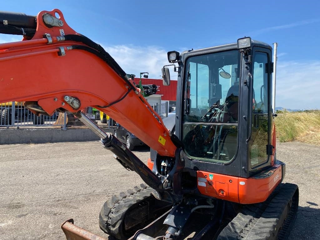 Minigraafmachine Kubota U55-4 1er Main/Certificat CE endommagée: afbeelding 21
