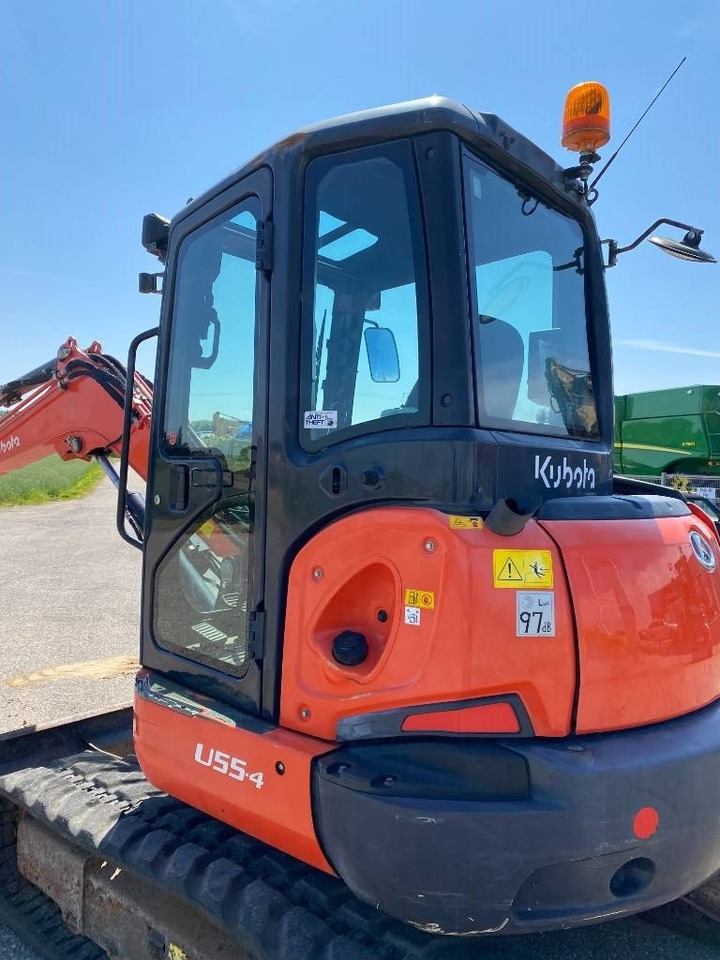 Minigraafmachine Kubota U55-4 1er Main/Certificat CE endommagée: afbeelding 27