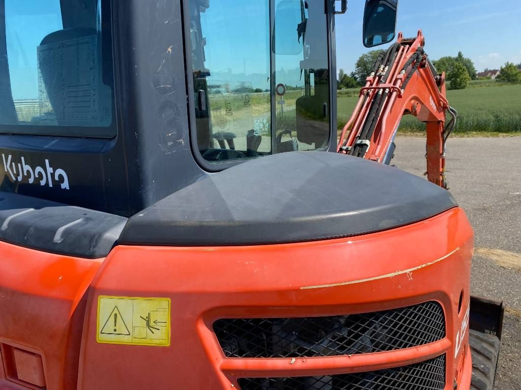 Minigraafmachine Kubota U55-4 1er Main/Certificat CE endommagée: afbeelding 39