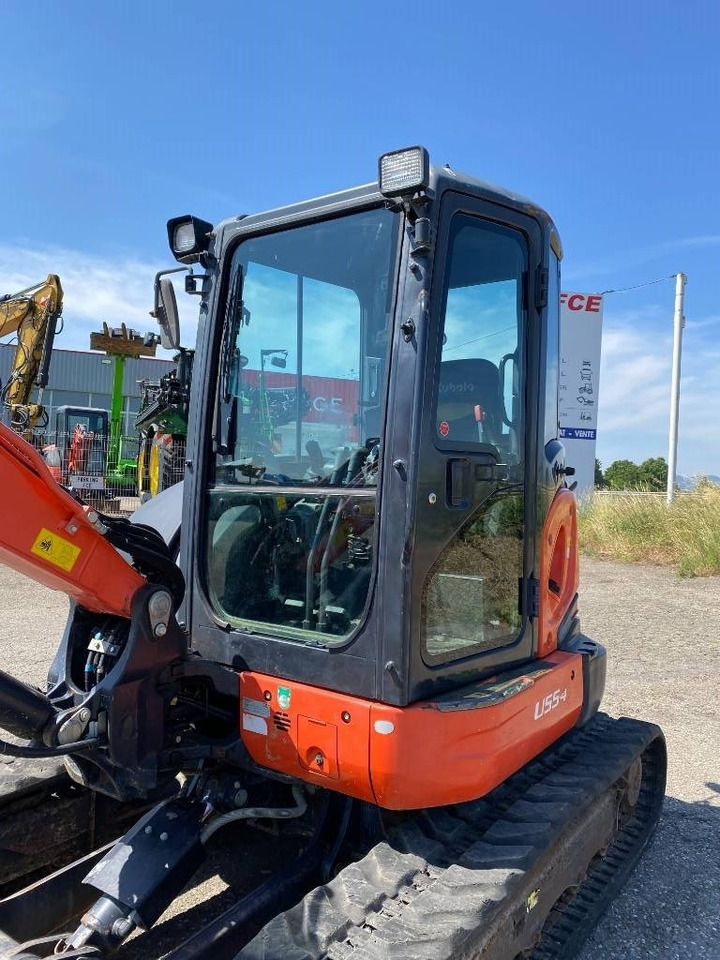 Minigraafmachine Kubota U55-4 1er Main/Certificat CE endommagée: afbeelding 24