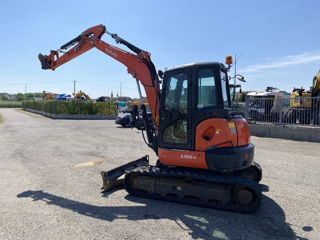 Minigraafmachine Kubota U55-4 1er Main/Certificat CE endommagée: afbeelding 6