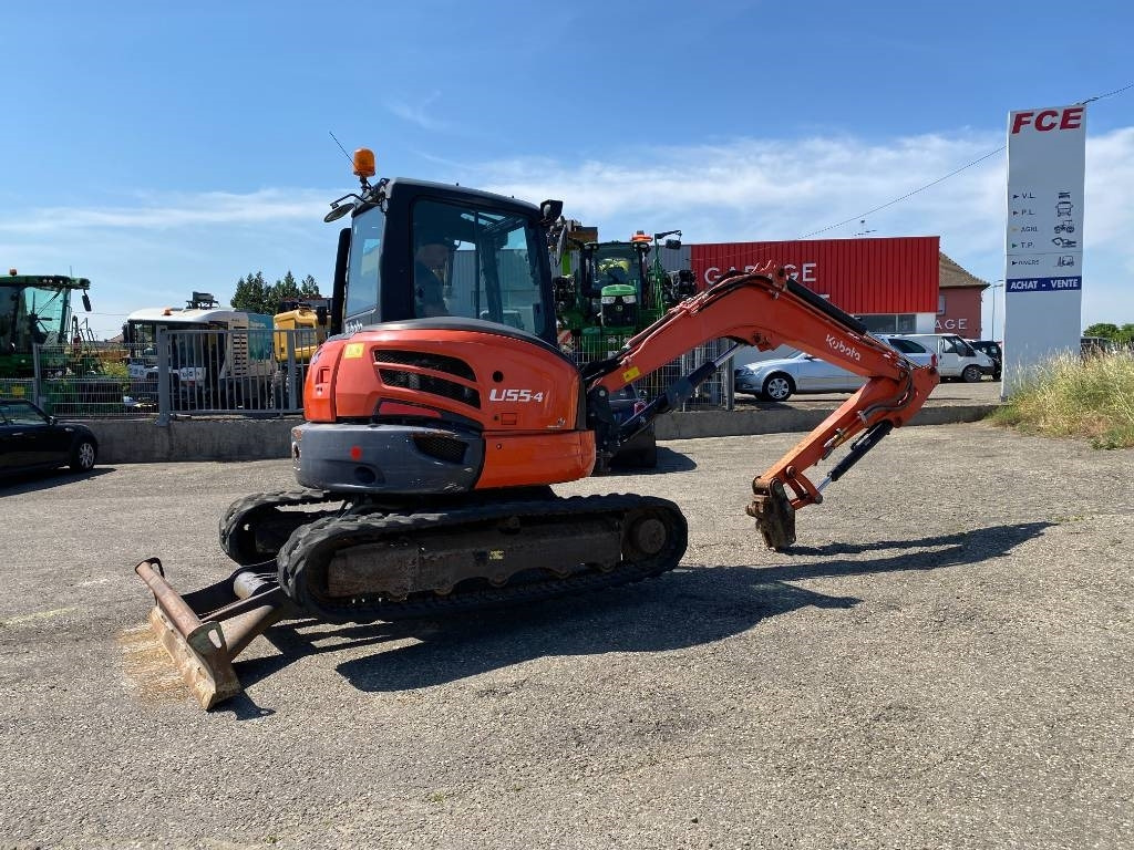 Minigraafmachine Kubota U55-4 1er Main/Certificat CE endommagée: afbeelding 7