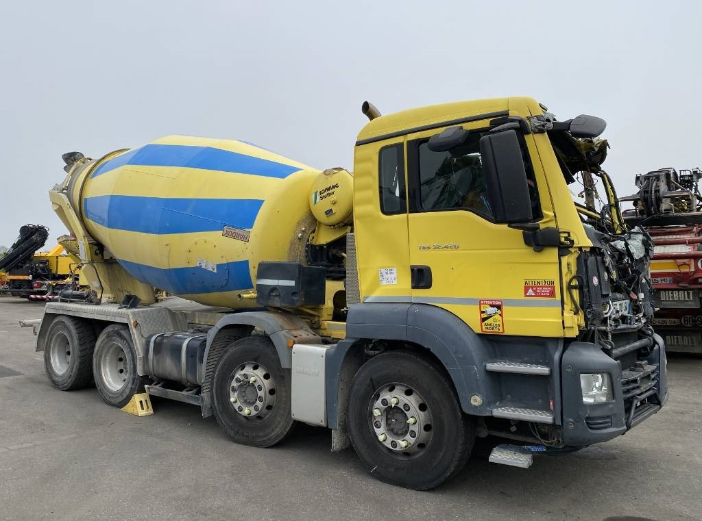 MAN MAN TGS 32-420 / STETTER AM-UltraEco endommagé - Betonmixer: afbeelding 3 MAN MAN TGS 32-420 / STETTER AM-UltraEco endommagé - Betonmixer: afbeelding 3