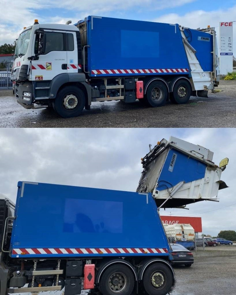 MAN TGS 26.360-6x2 FAUN VR5Z/ZÖLLER endommagé - Vuilniswagen: afbeelding 2 MAN TGS 26.360-6x2 FAUN VR5Z/ZÖLLER endommagé - Vuilniswagen: afbeelding 2