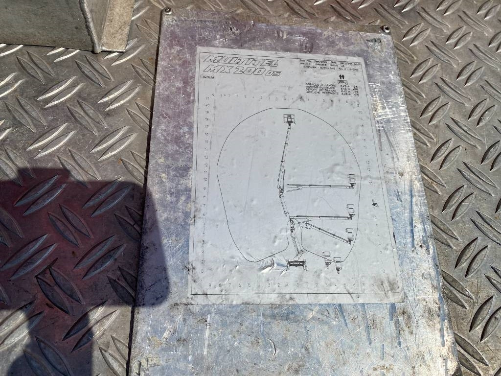 Hoogwerker Multitel Nacelle Multitel MX 200 A réviser: afbeelding 8 Hoogwerker Multitel Nacelle Multitel MX 200 A réviser: afbeelding 8