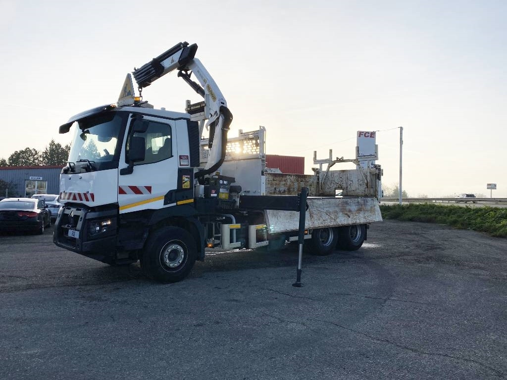 Renault C430 Dti11-Palfinger PK19.001/Tri-Benne endommagé - Kipper vrachtwagen: afbeelding 3 Renault C430 Dti11-Palfinger PK19.001/Tri-Benne endommagé - Kipper vrachtwagen: afbeelding 3