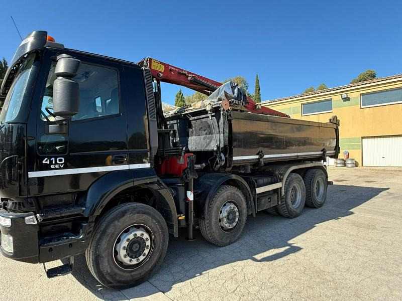 Iveco TRAKKER 410 EEV BI-BENNE GRUE MARREL 8X4 - Kipper vrachtwagen: afbeelding 2 Iveco TRAKKER 410 EEV BI-BENNE GRUE MARREL 8X4 - Kipper vrachtwagen: afbeelding 2