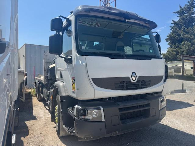 Renault PREMIUM 370 DXI PLATEAU RIDELLES GRUE - Vrachtwagen met open laadbak, Kraanwagen: afbeelding 2 Renault PREMIUM 370 DXI PLATEAU RIDELLES GRUE - Vrachtwagen met open laadbak, Kraanwagen: afbeelding 2