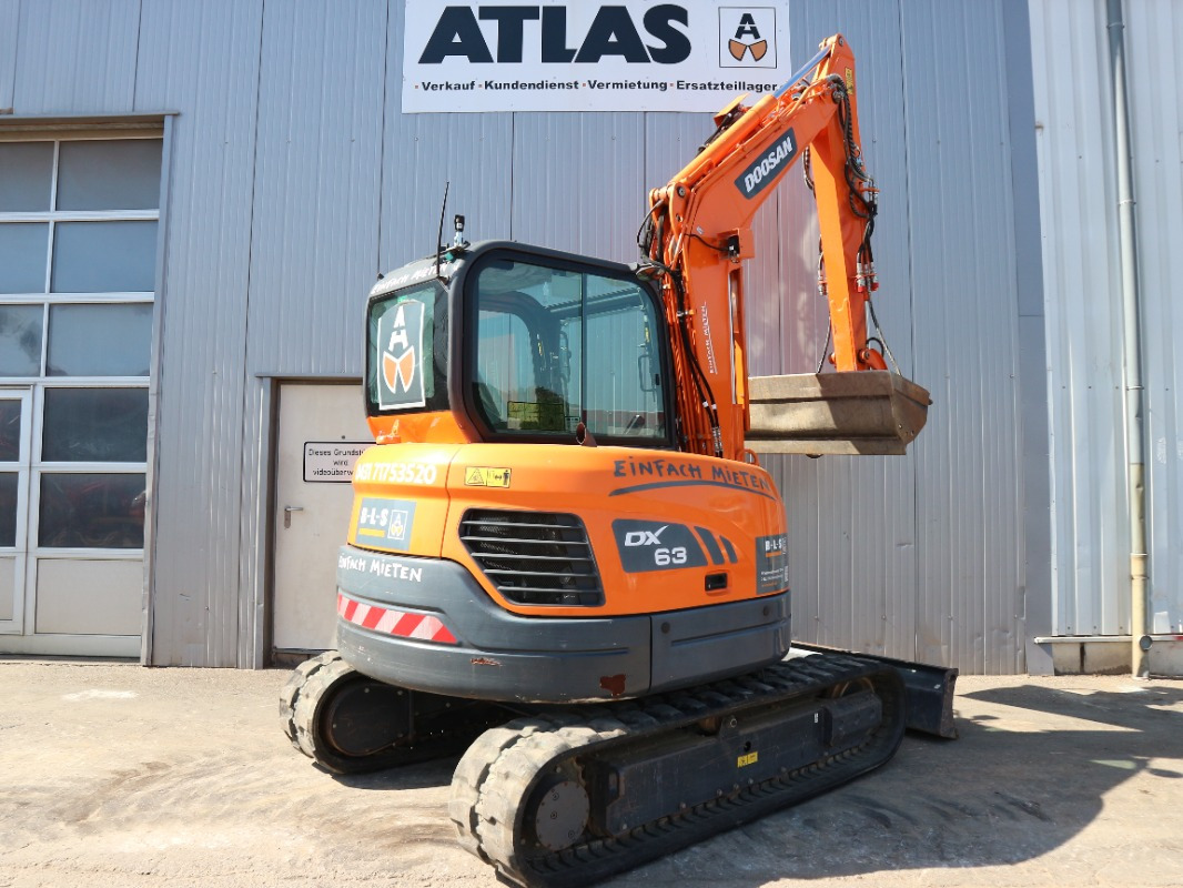 Doosan DX63-3 - Minigraafmachine: afbeelding 3 Doosan DX63-3 - Minigraafmachine: afbeelding 3