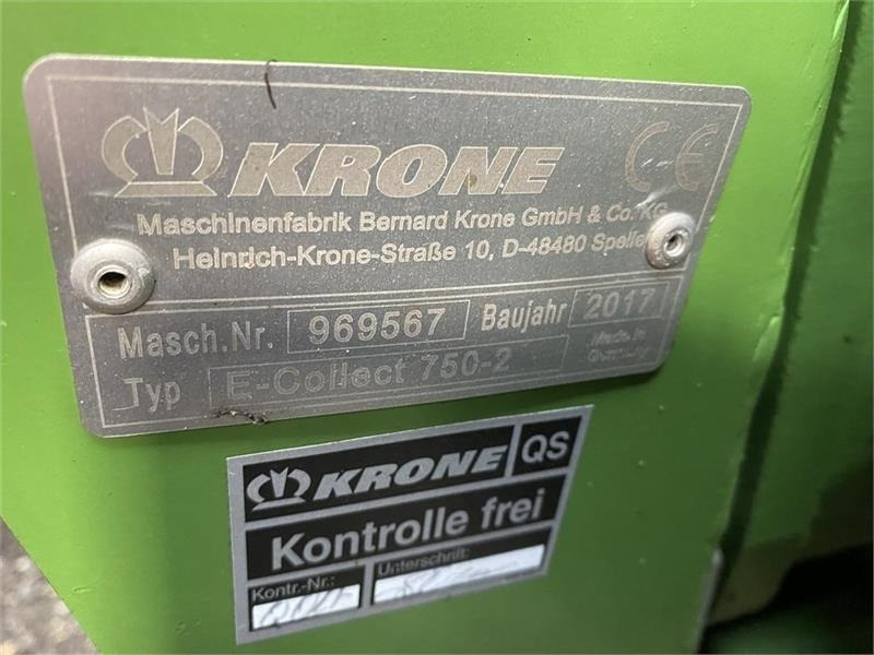 Krone Easy Collect 750-2 - Hooi-/ Voedermachine: afbeelding 3 Krone Easy Collect 750-2 - Hooi-/ Voedermachine: afbeelding 3