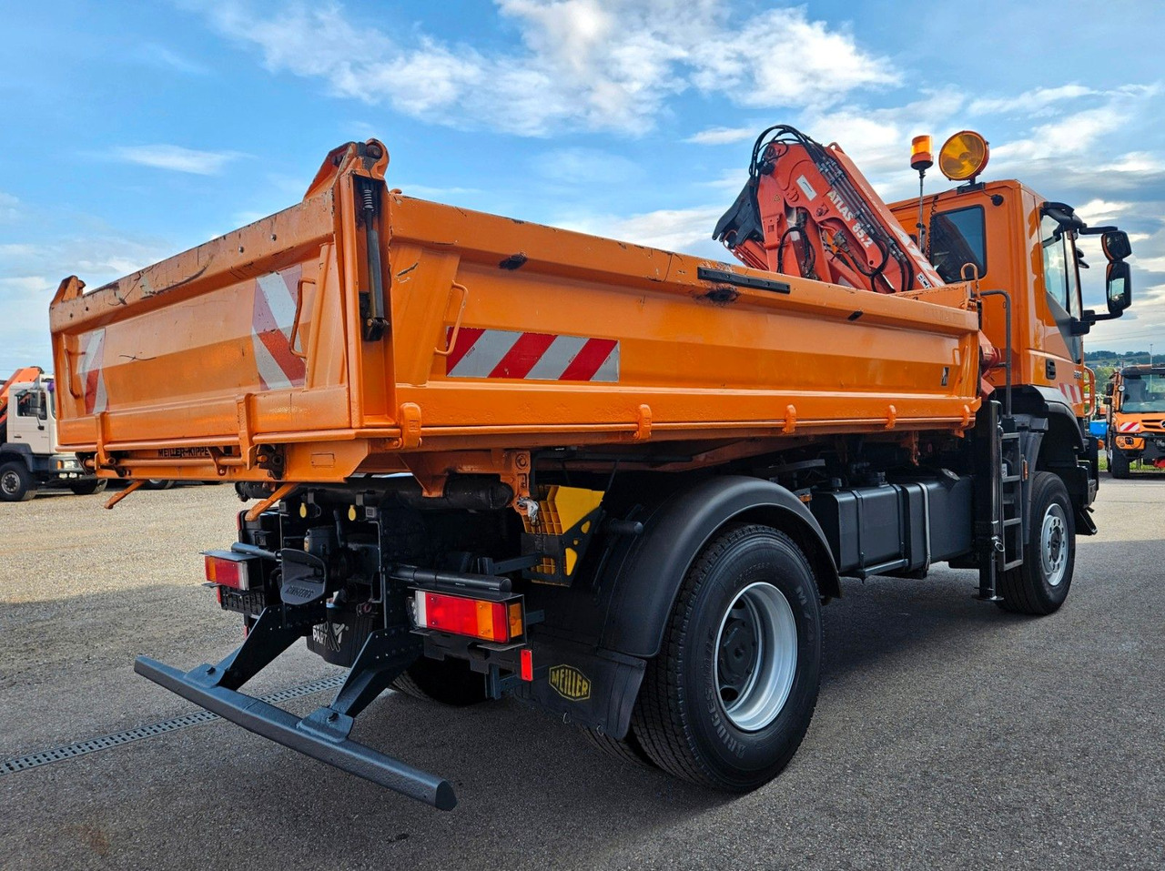 Iveco Trakker 190T33 4x4 Euro5 Kran Atlas Funk - Kipper vrachtwagen, Kraanwagen: afbeelding 4 Iveco Trakker 190T33 4x4 Euro5 Kran Atlas Funk - Kipper vrachtwagen, Kraanwagen: afbeelding 4