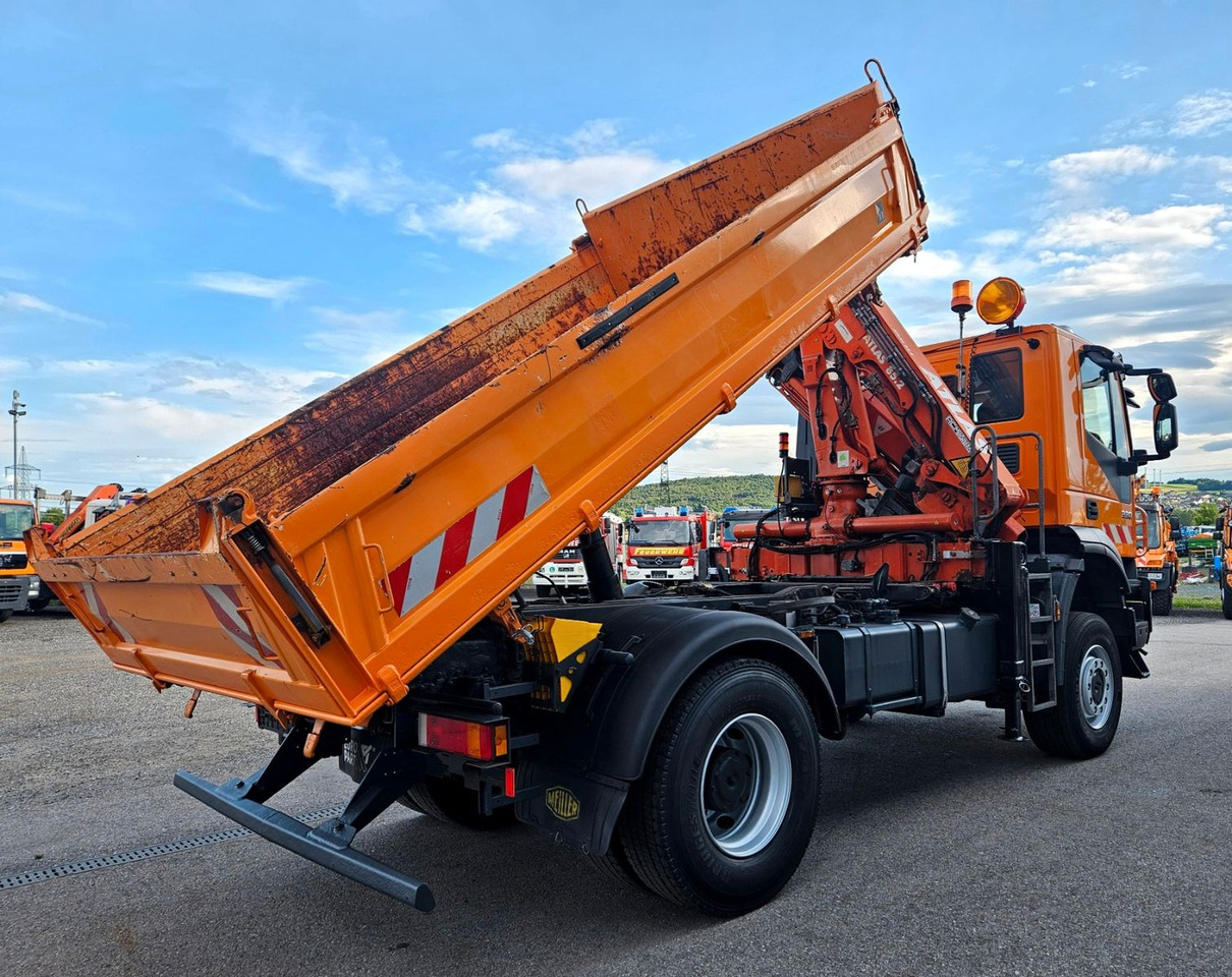 Iveco Trakker 190T33 4x4 Euro5 Kran Atlas Funk - Kipper vrachtwagen, Kraanwagen: afbeelding 4 Iveco Trakker 190T33 4x4 Euro5 Kran Atlas Funk - Kipper vrachtwagen, Kraanwagen: afbeelding 4