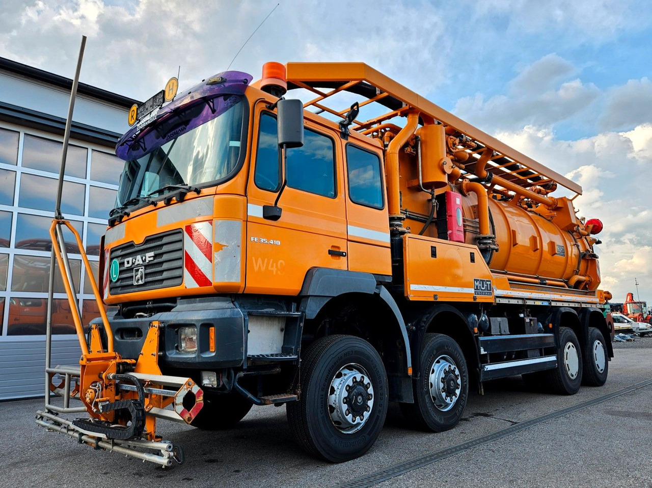 MAN FE35.410 8x6 Assmann Kanalspüler V2A Recycling - Vacuümwagen: afbeelding 1 MAN FE35.410 8x6 Assmann Kanalspüler V2A Recycling - Vacuümwagen: afbeelding 1
