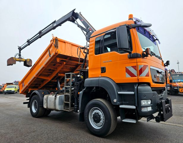 MAN TGS 18.320 4x4 BL HIAB 099-BS3 Funk Kran Euro5 - Kipper vrachtwagen, Kraanwagen: afbeelding 1 MAN TGS 18.320 4x4 BL HIAB 099-BS3 Funk Kran Euro5 - Kipper vrachtwagen, Kraanwagen: afbeelding 1