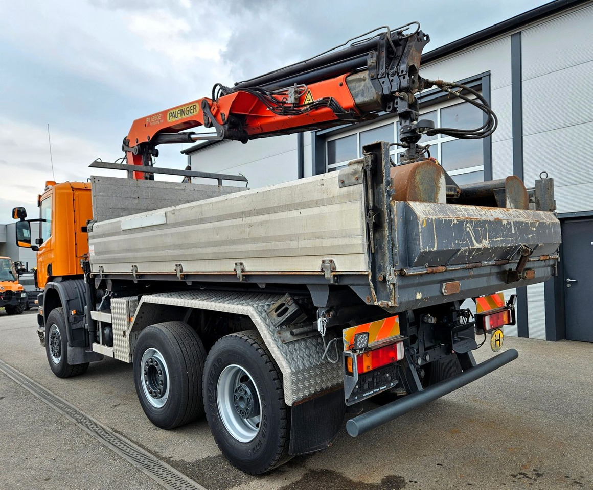 Scania P114 380 6x4-4 Palfinger PK12502 Kran Funk - Kipper vrachtwagen, Kraanwagen: afbeelding 4 Scania P114 380 6x4-4 Palfinger PK12502 Kran Funk - Kipper vrachtwagen, Kraanwagen: afbeelding 4