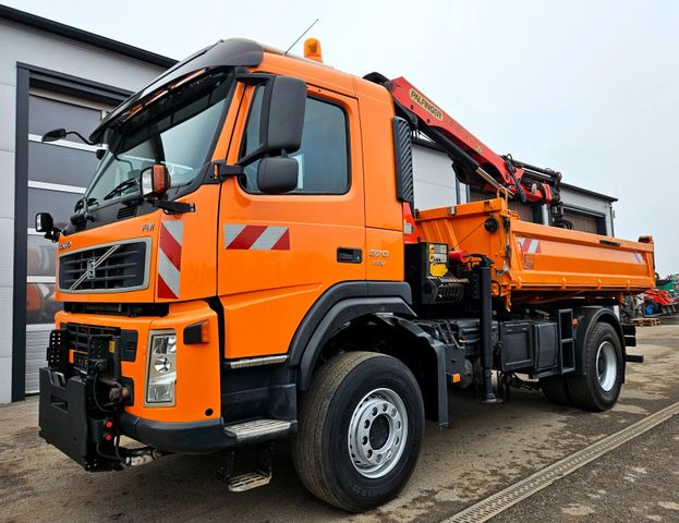 Volvo FM 370 4x4 Palfinger PK12002 Funk Kran EEV - Kipper vrachtwagen, Kraanwagen: afbeelding 4 Volvo FM 370 4x4 Palfinger PK12002 Funk Kran EEV - Kipper vrachtwagen, Kraanwagen: afbeelding 4