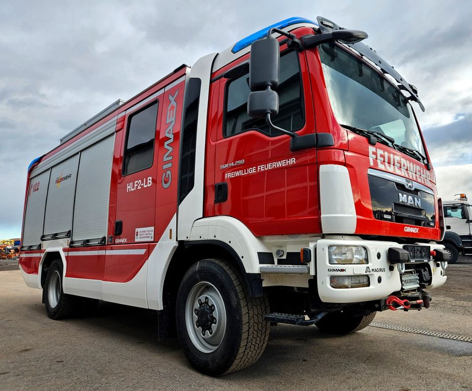 MAN TGM 13.290 4x4 BL Feuerwehr HLF2-LB Gimaex - Vrachtwagen: afbeelding 4 MAN TGM 13.290 4x4 BL Feuerwehr HLF2-LB Gimaex - Vrachtwagen: afbeelding 4