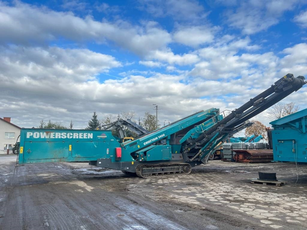 PowerScreen Chieftain 1400 - Zeefinstallatie: afbeelding 1 PowerScreen Chieftain 1400 - Zeefinstallatie: afbeelding 1