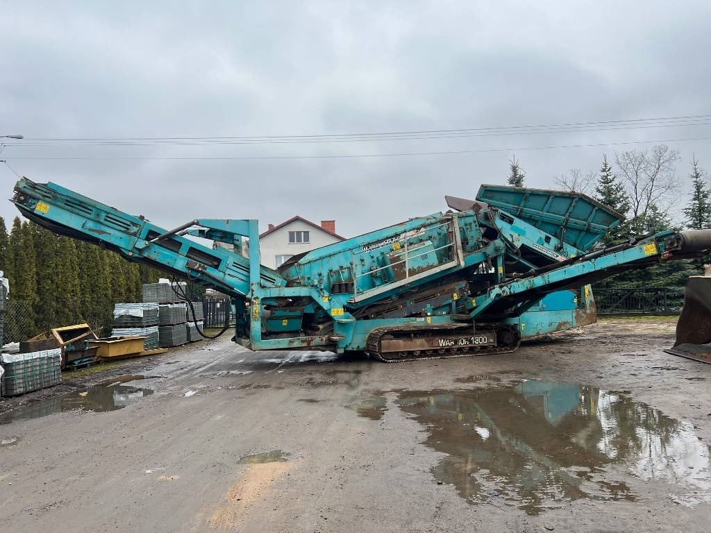 PowerScreen Warrior 1800 - Zeefinstallatie: afbeelding 2 PowerScreen Warrior 1800 - Zeefinstallatie: afbeelding 2