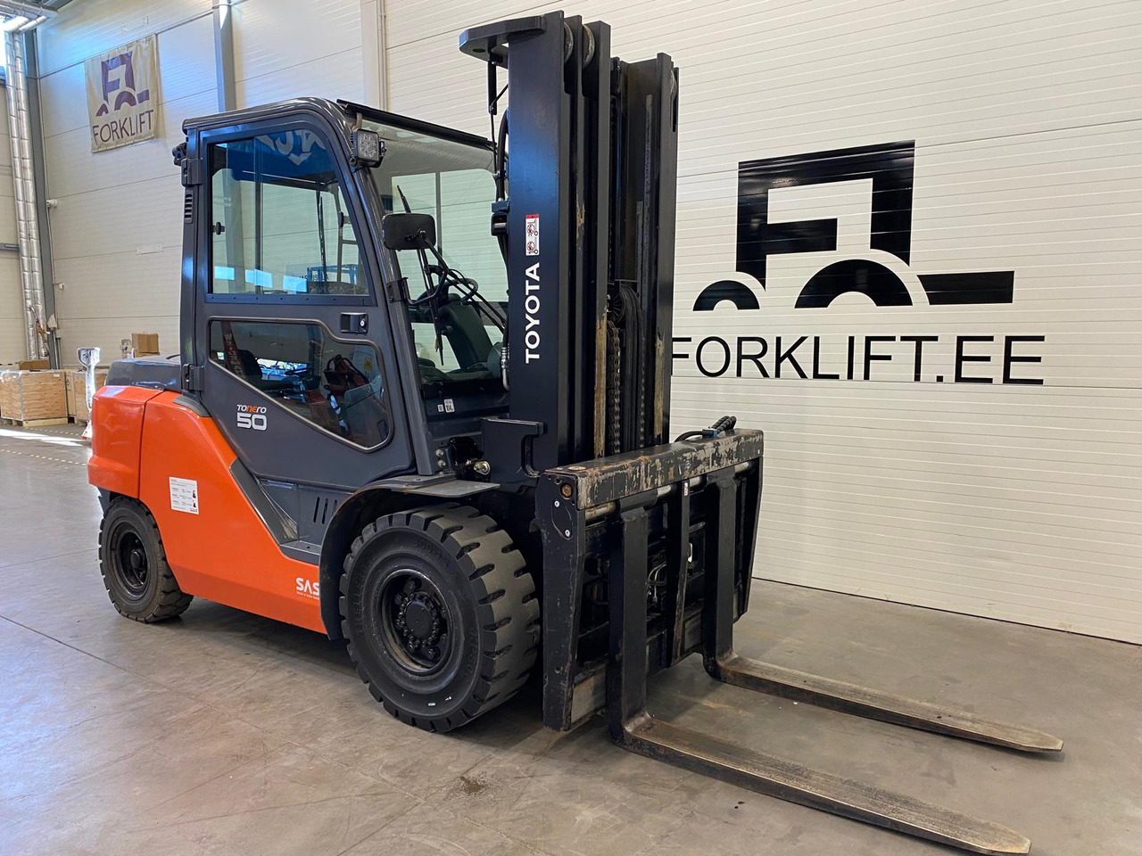Toyota 40-8FD50N - Diesel heftruck: afbeelding 5 Toyota 40-8FD50N - Diesel heftruck: afbeelding 5