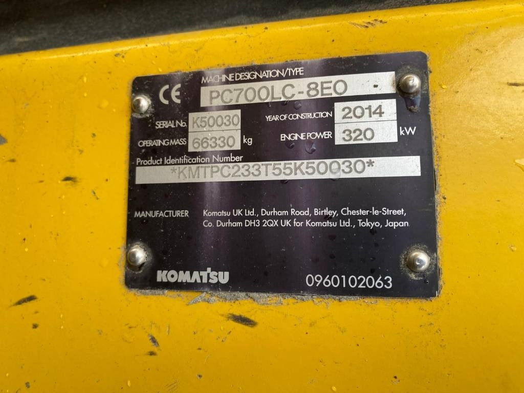 Komatsu PC 700-8EO - Rupsgraafmachine: afbeelding 5 Komatsu PC 700-8EO - Rupsgraafmachine: afbeelding 5