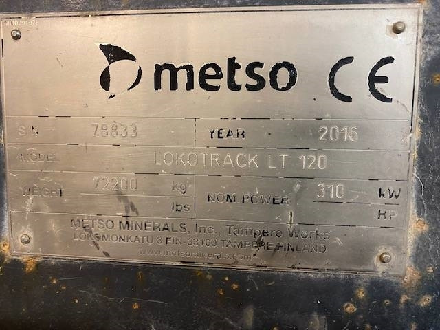 Metso Lokotrack LT120E Diesel and electric - Mobiele breker: afbeelding 3 Metso Lokotrack LT120E Diesel and electric - Mobiele breker: afbeelding 3