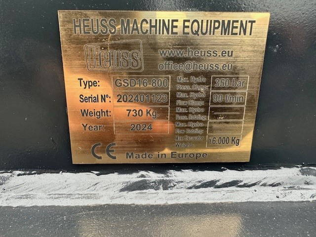Overige NEW Heuss Grijper CW30 800mm Nieuw 2024 Grab - Grijper: afbeelding 4 Overige NEW Heuss Grijper CW30 800mm Nieuw 2024 Grab - Grijper: afbeelding 4