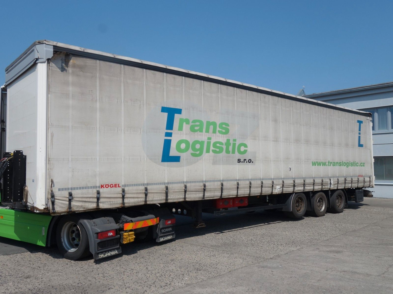 Kögel SN24 MEGA, Liftachse, SAF Achsen - Schuifzeiloplegger: afbeelding 2 Kögel SN24 MEGA, Liftachse, SAF Achsen - Schuifzeiloplegger: afbeelding 2