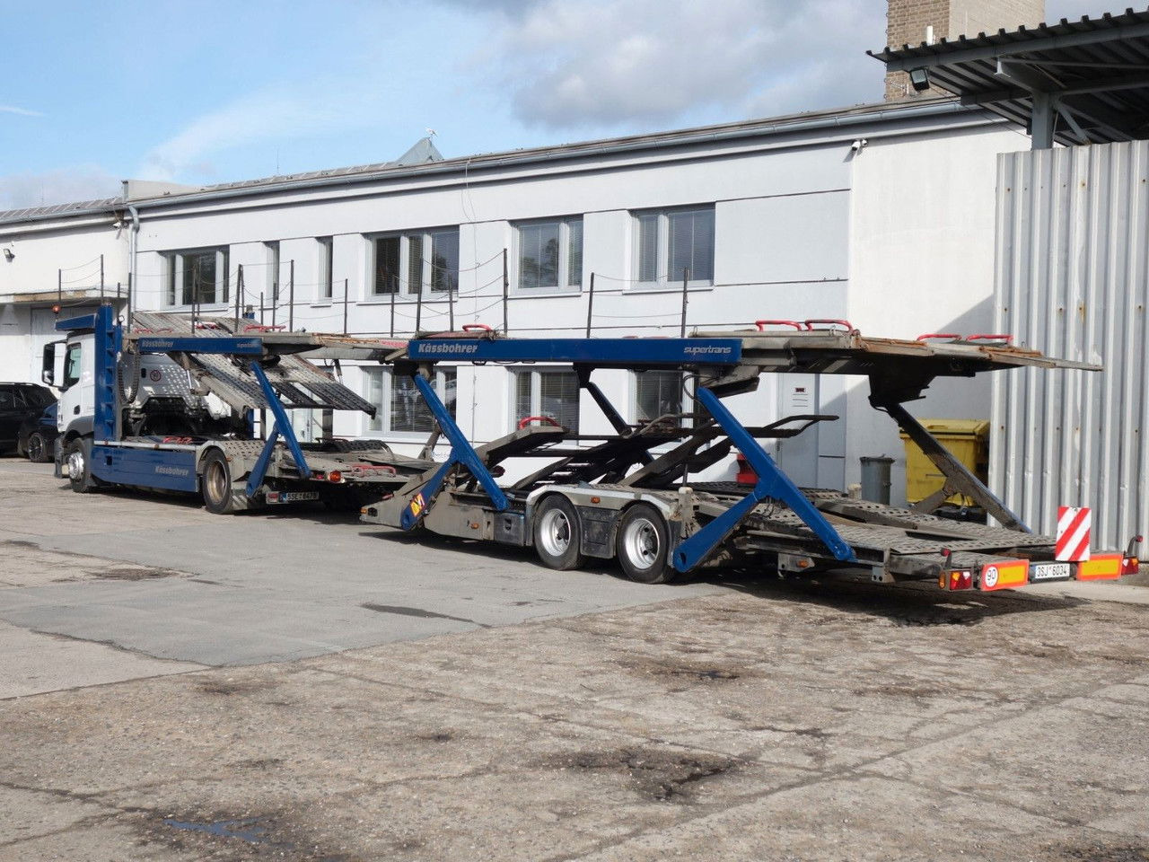 Mercedes-Benz Actros 1843 mit Kässbohrer Supertrans/Supertrans - Autovrachtwagen vrachtwagen: afbeelding 3 Mercedes-Benz Actros 1843 mit Kässbohrer Supertrans/Supertrans - Autovrachtwagen vrachtwagen: afbeelding 3